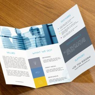 印象廣告 專業消毒劑銷售折頁設計，助力品牌傳播與銷售提升